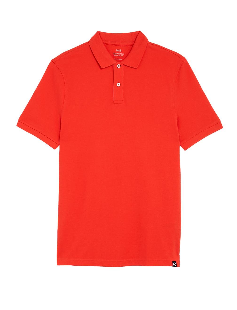 Pure Cotton Pique Regular Fit Polo Shirt