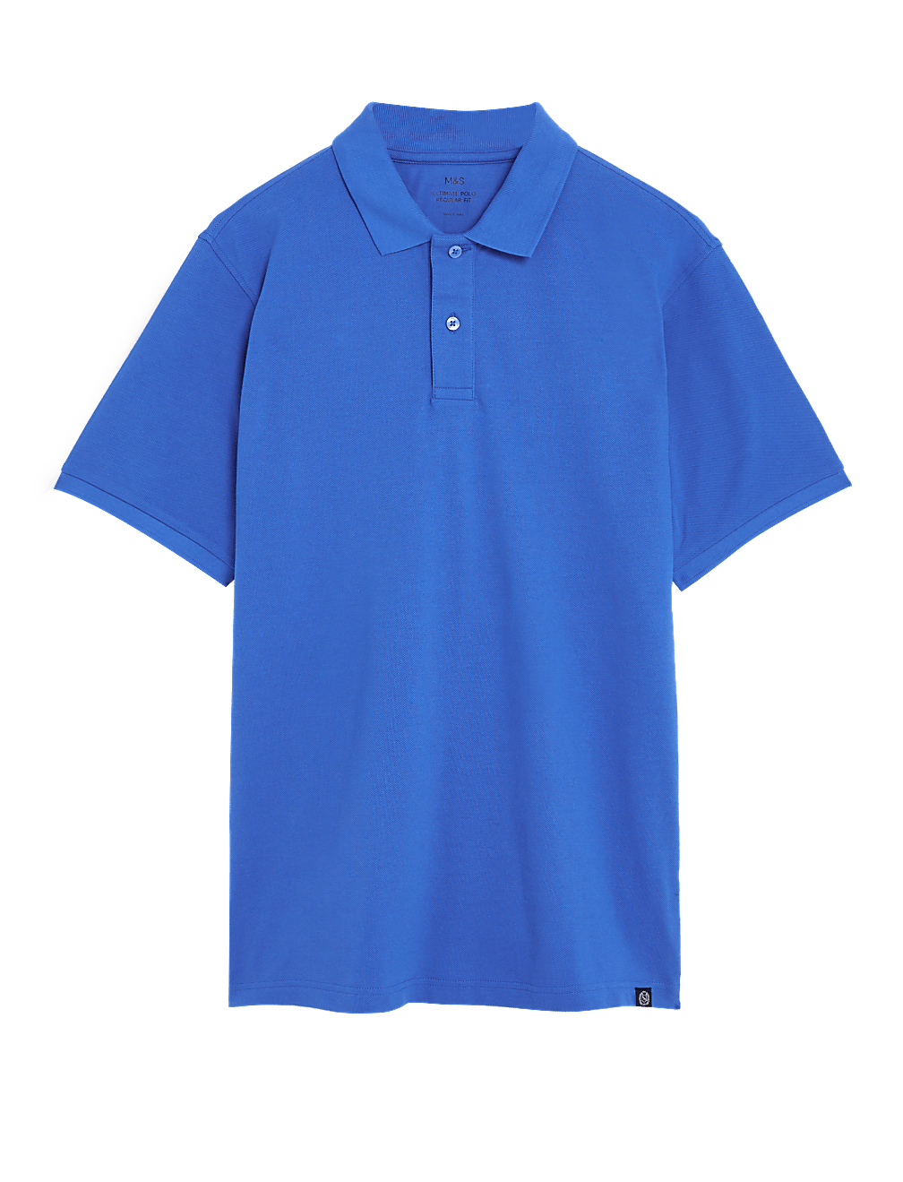 Pure Cotton Pique Regular Fit Polo Shirt