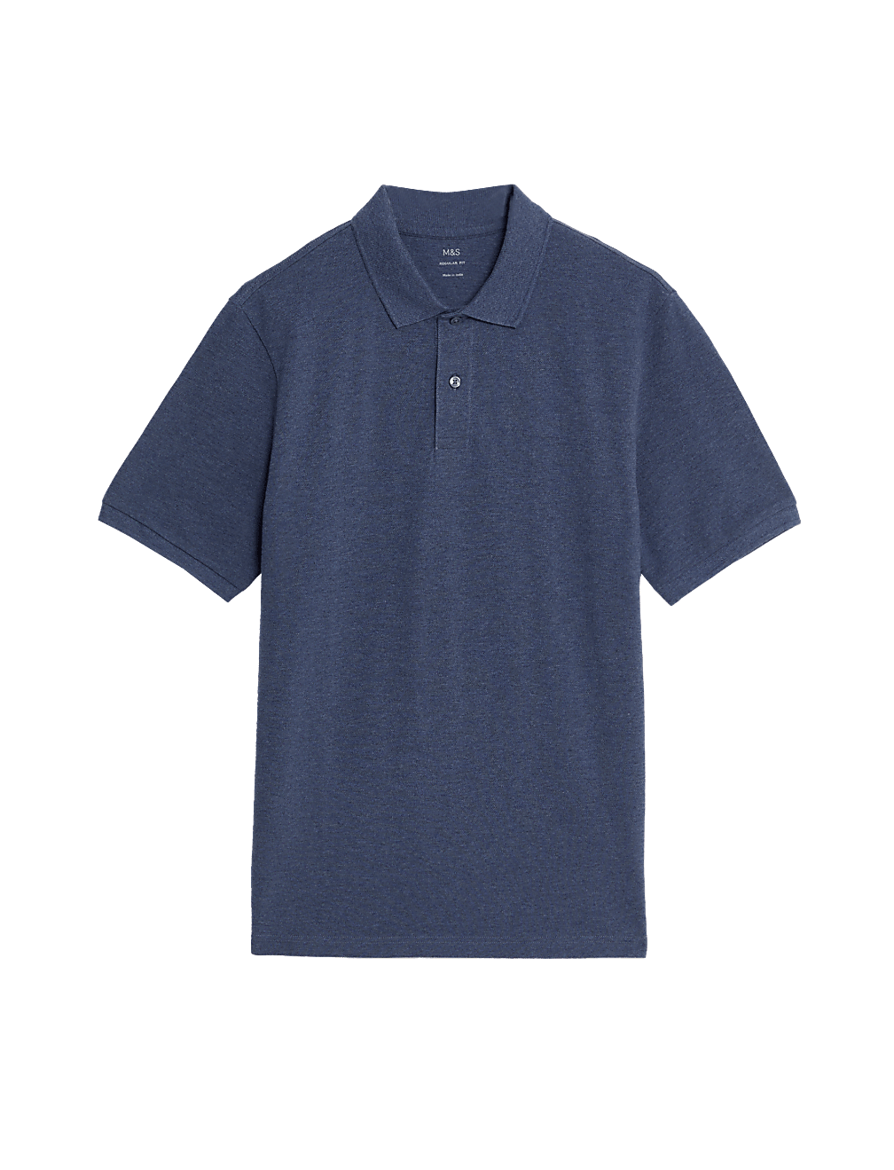Pure Cotton Pique Regular Fit Polo Shirt