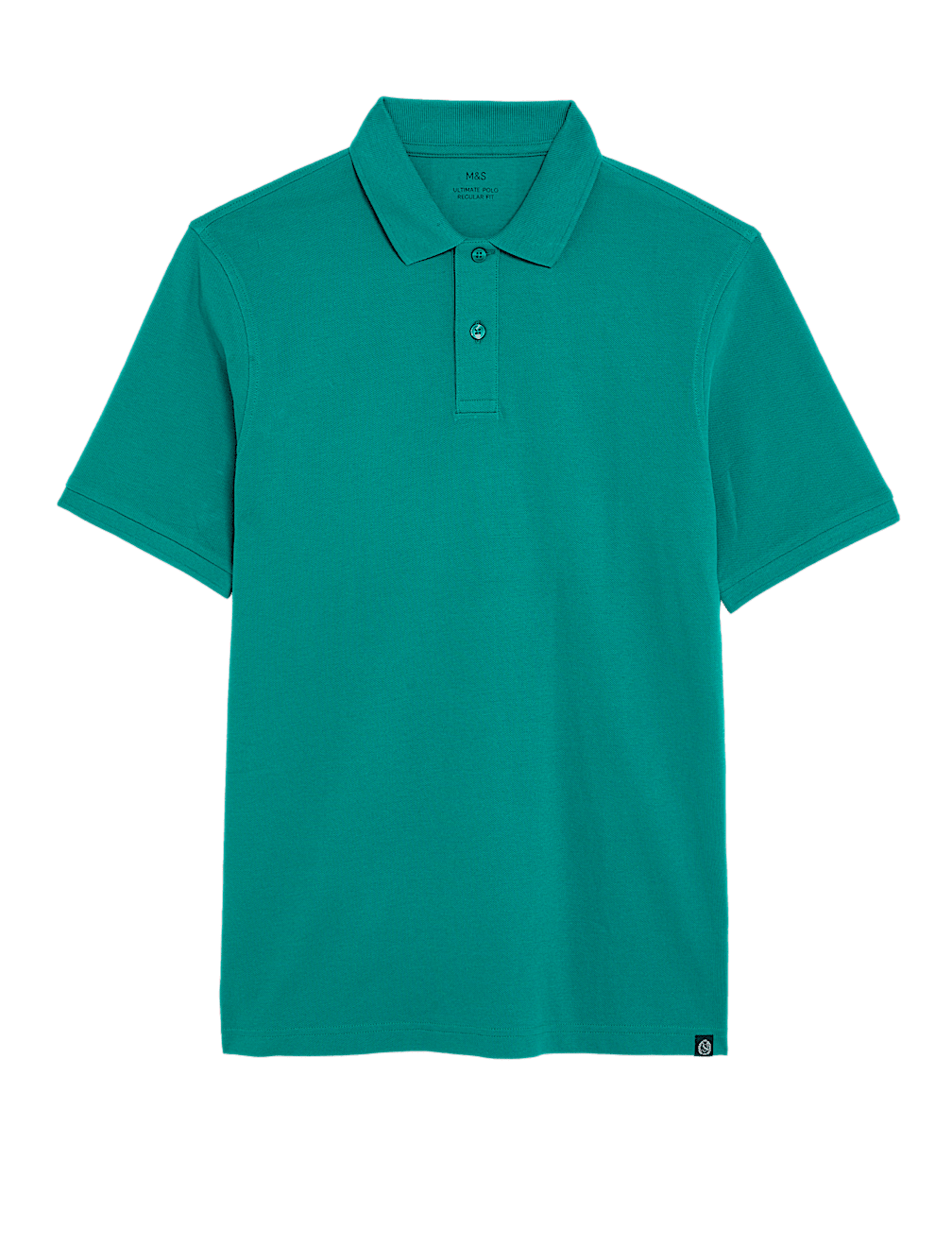 Pure Cotton Pique Regular Fit Polo Shirt