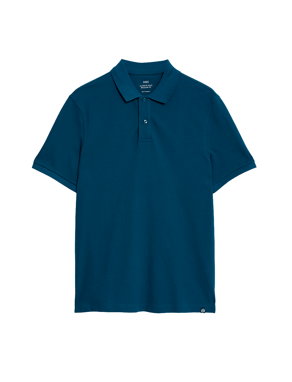 Pure Cotton Pique Regular Fit Polo Shirt