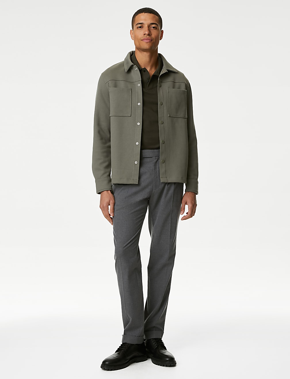 Pure Cotton Pique Regular Fit Polo Shirt