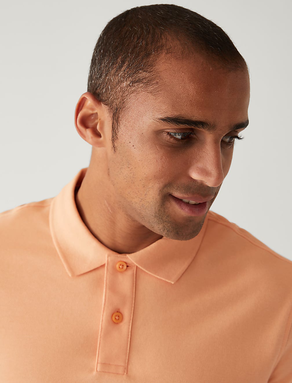 Pure Cotton Pique Regular Fit Polo Shirt
