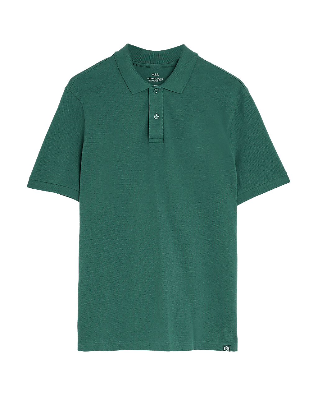Pure Cotton Pique Regular Fit Polo Shirt