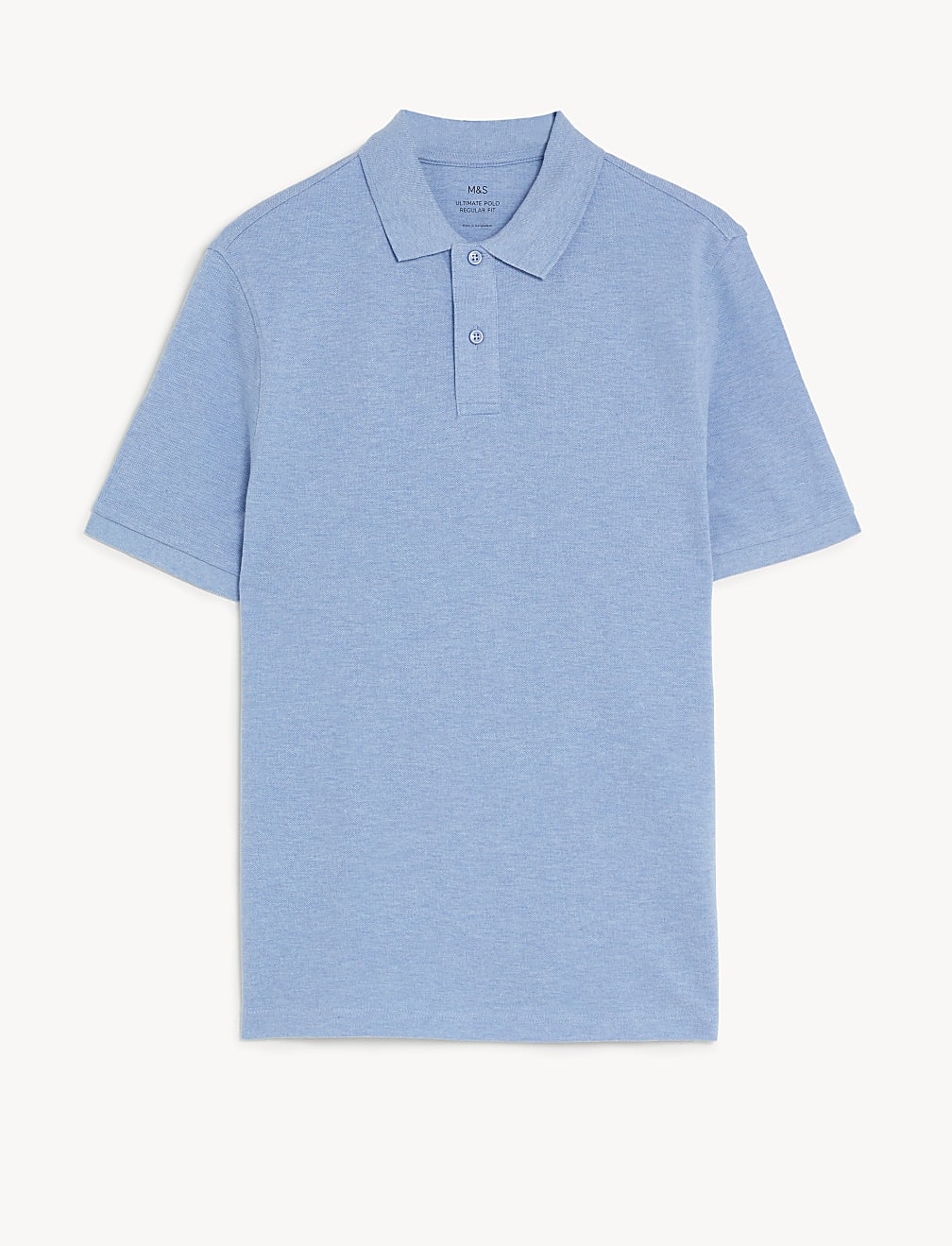 Pure Cotton Pique Regular Fit Polo Shirt