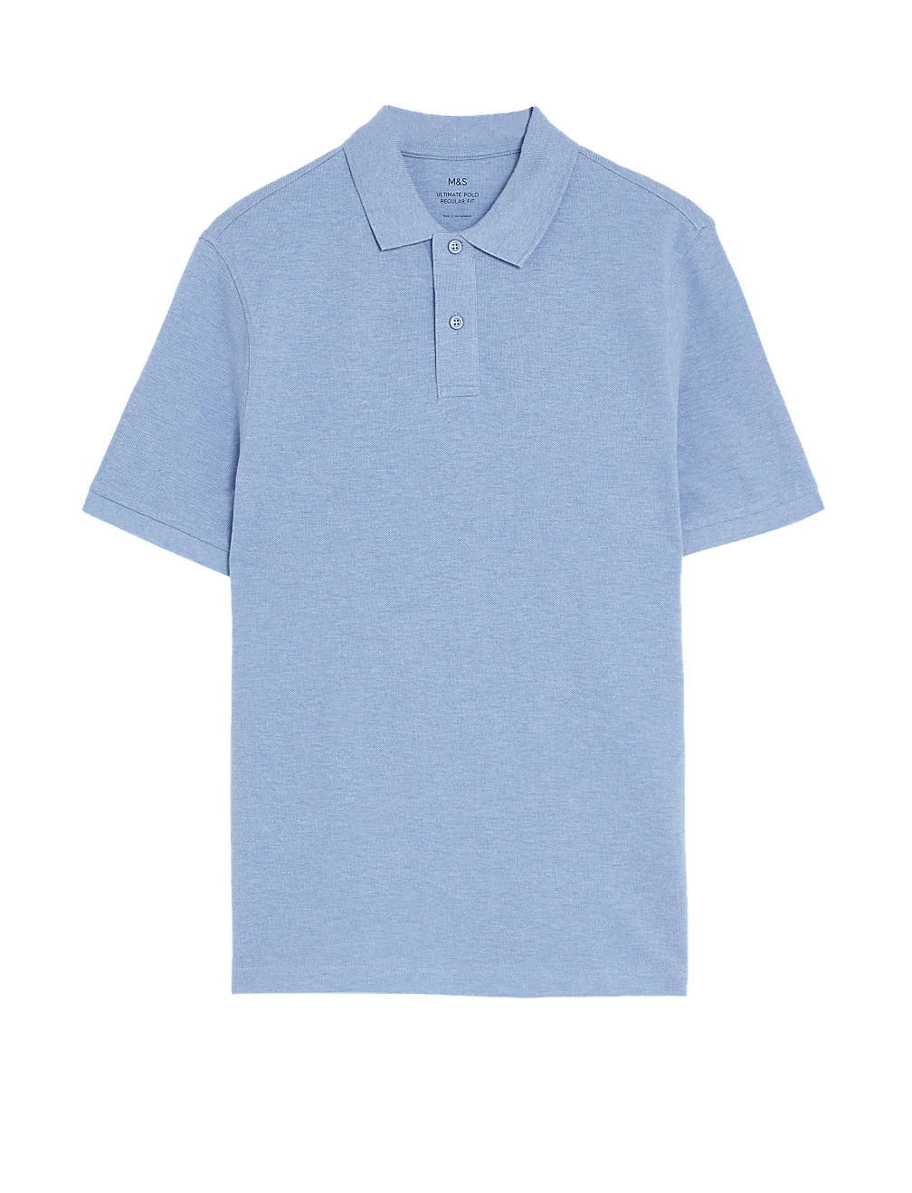 Pure Cotton Pique Regular Fit Polo Shirt