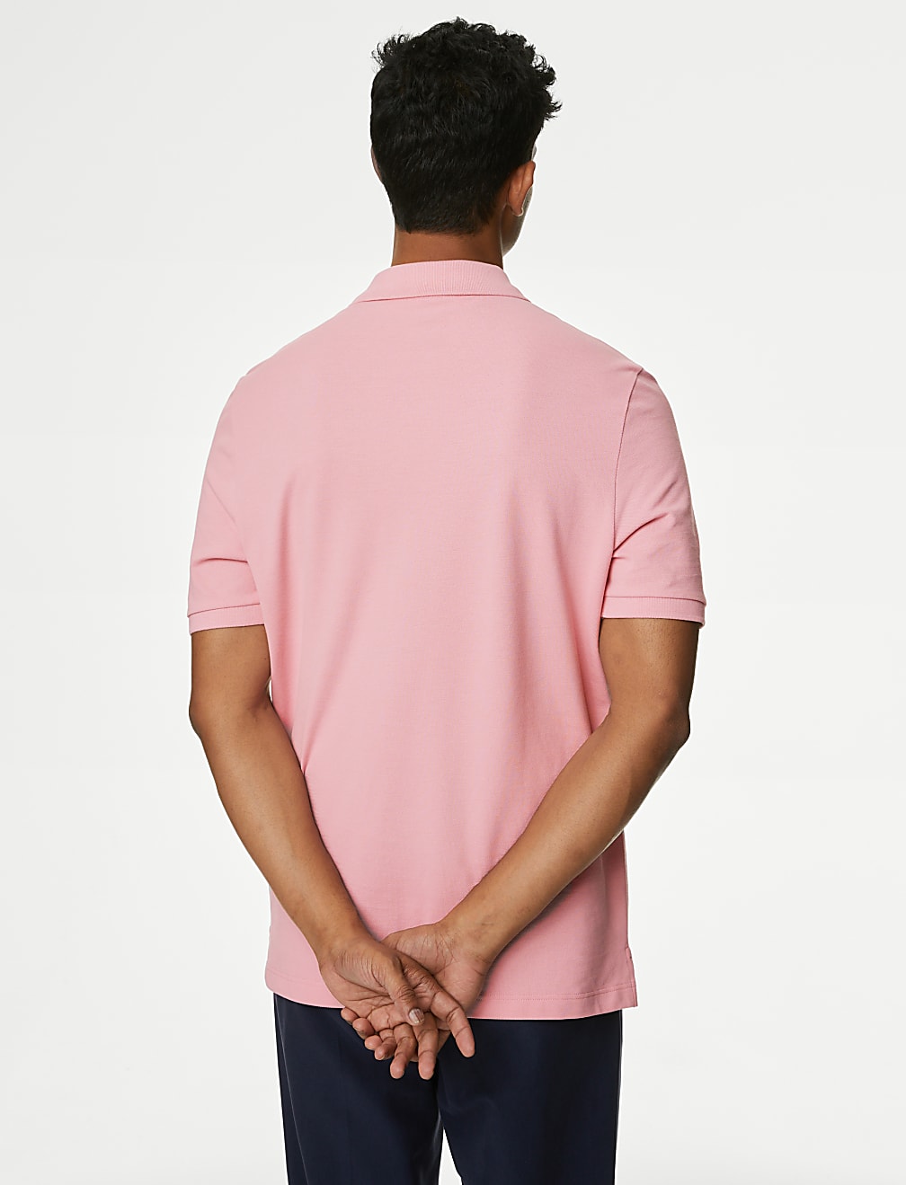 Pure Cotton Pique Regular Fit Polo Shirt
