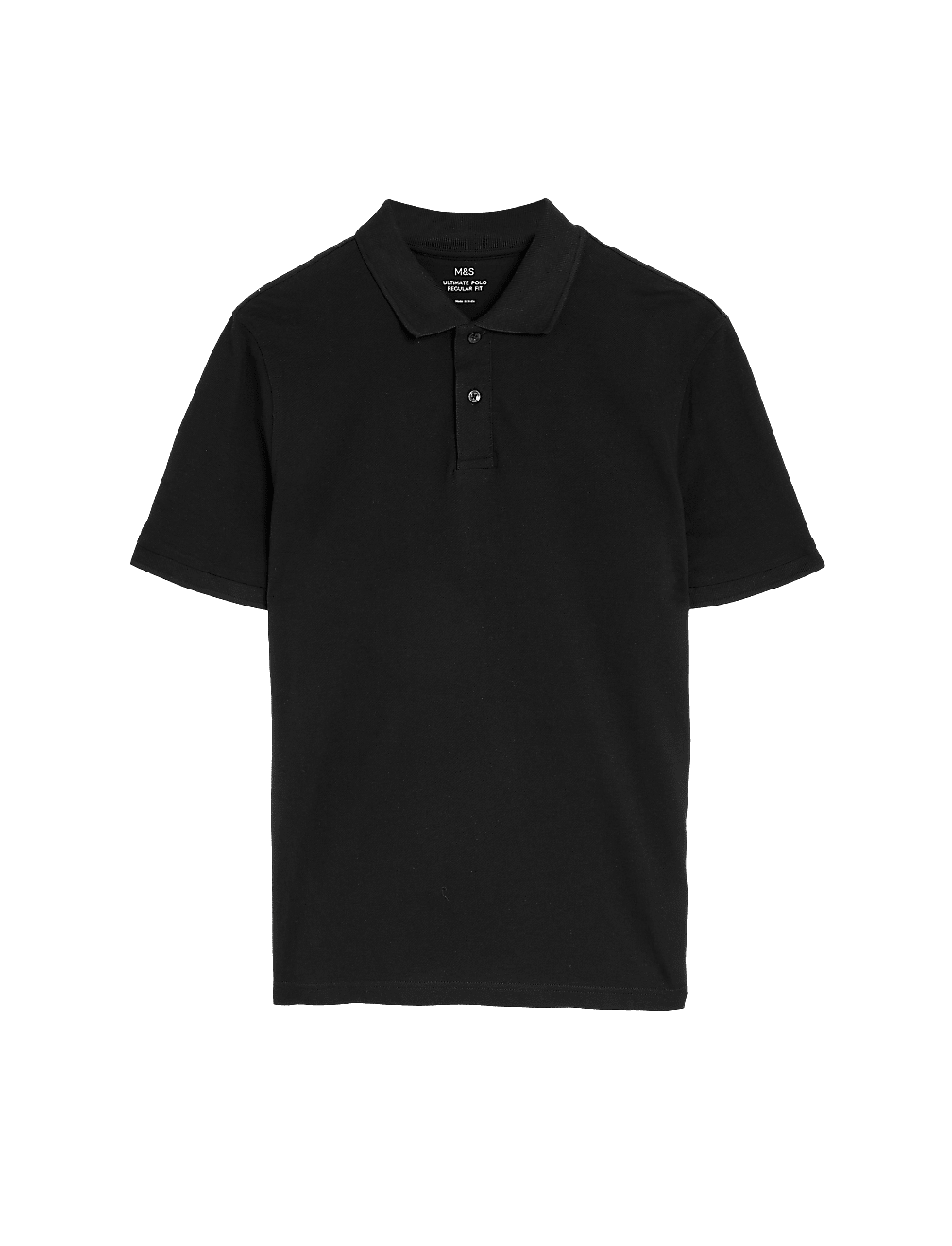 Pure Cotton Pique Regular Fit Polo Shirt