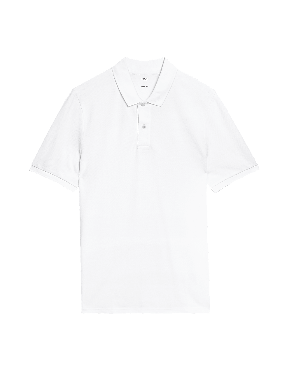 Slim Fit Pure Cotton Pique Polo Shirt