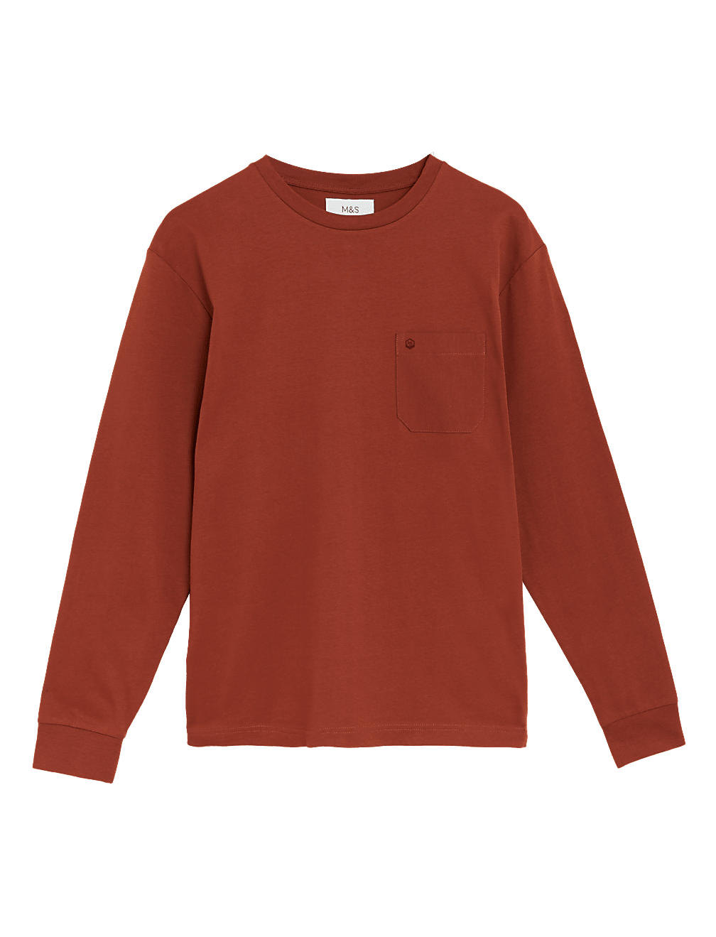 Pure Cotton Long Sleeve T-Shirt