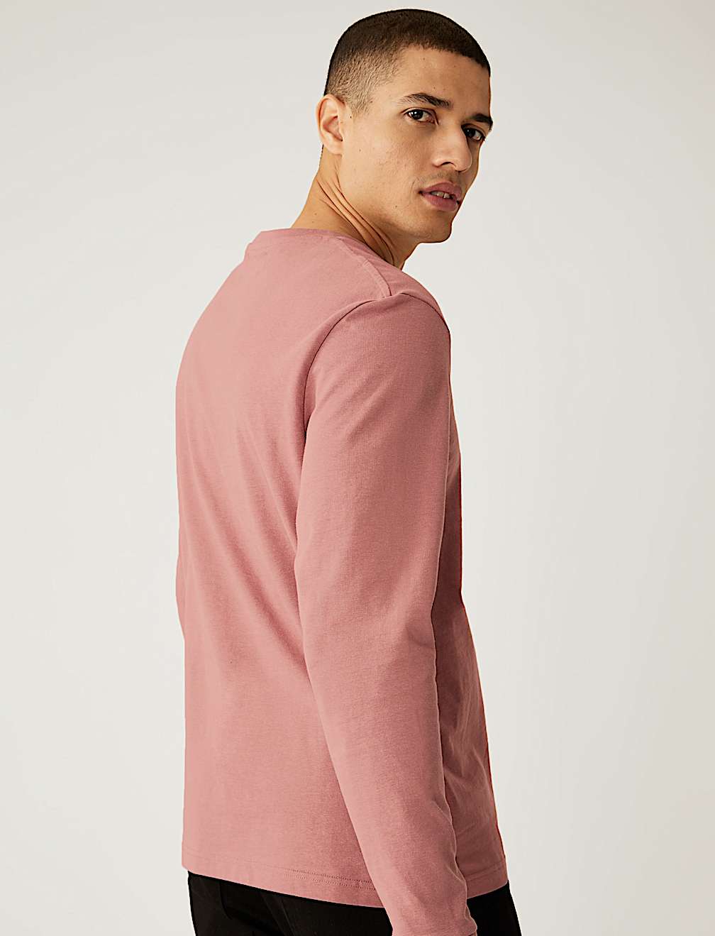 Pure Cotton Long Sleeve T-Shirt