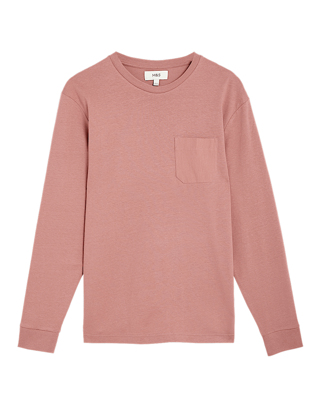 Pure Cotton Long Sleeve T-Shirt