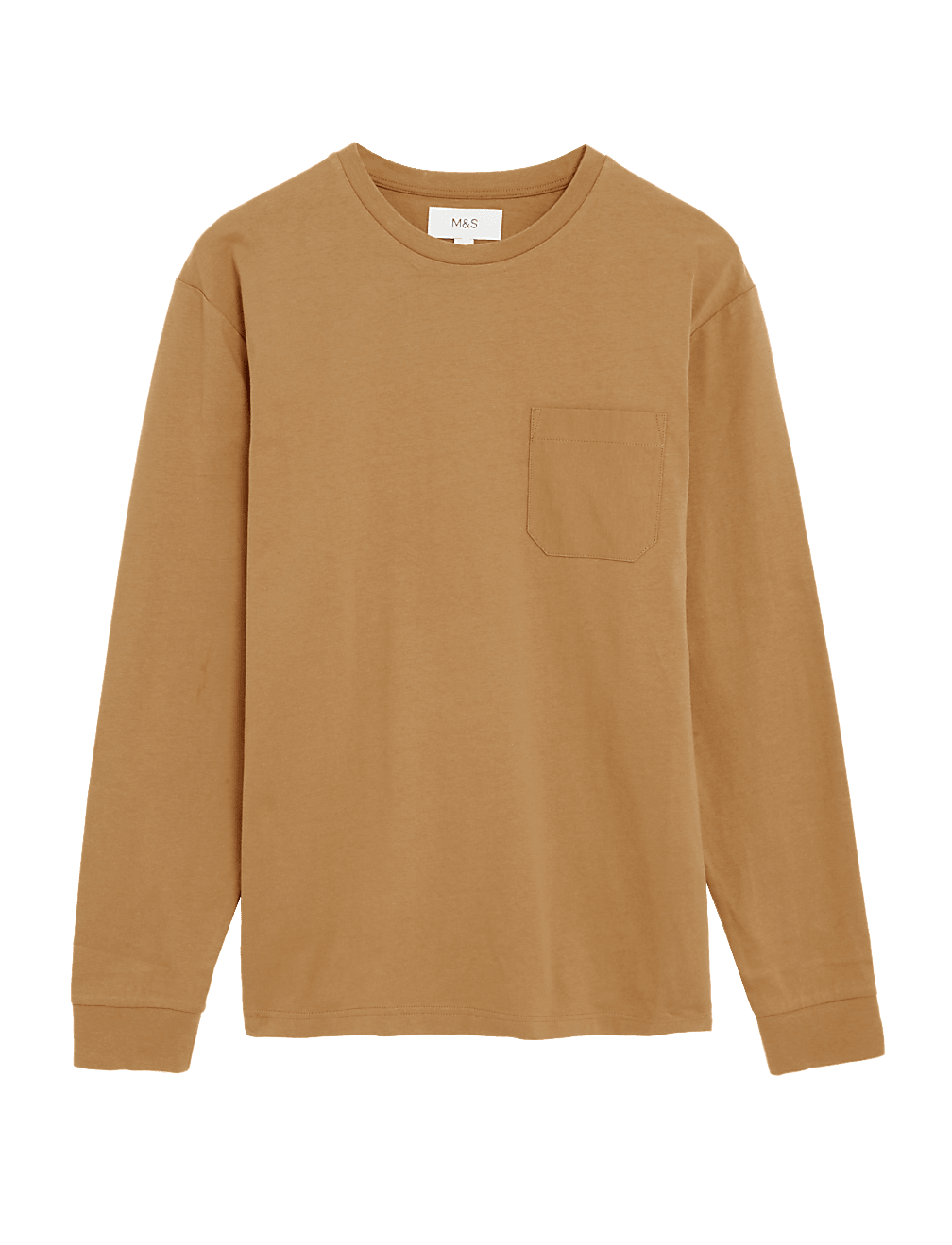 Pure Cotton Long Sleeve T-Shirt