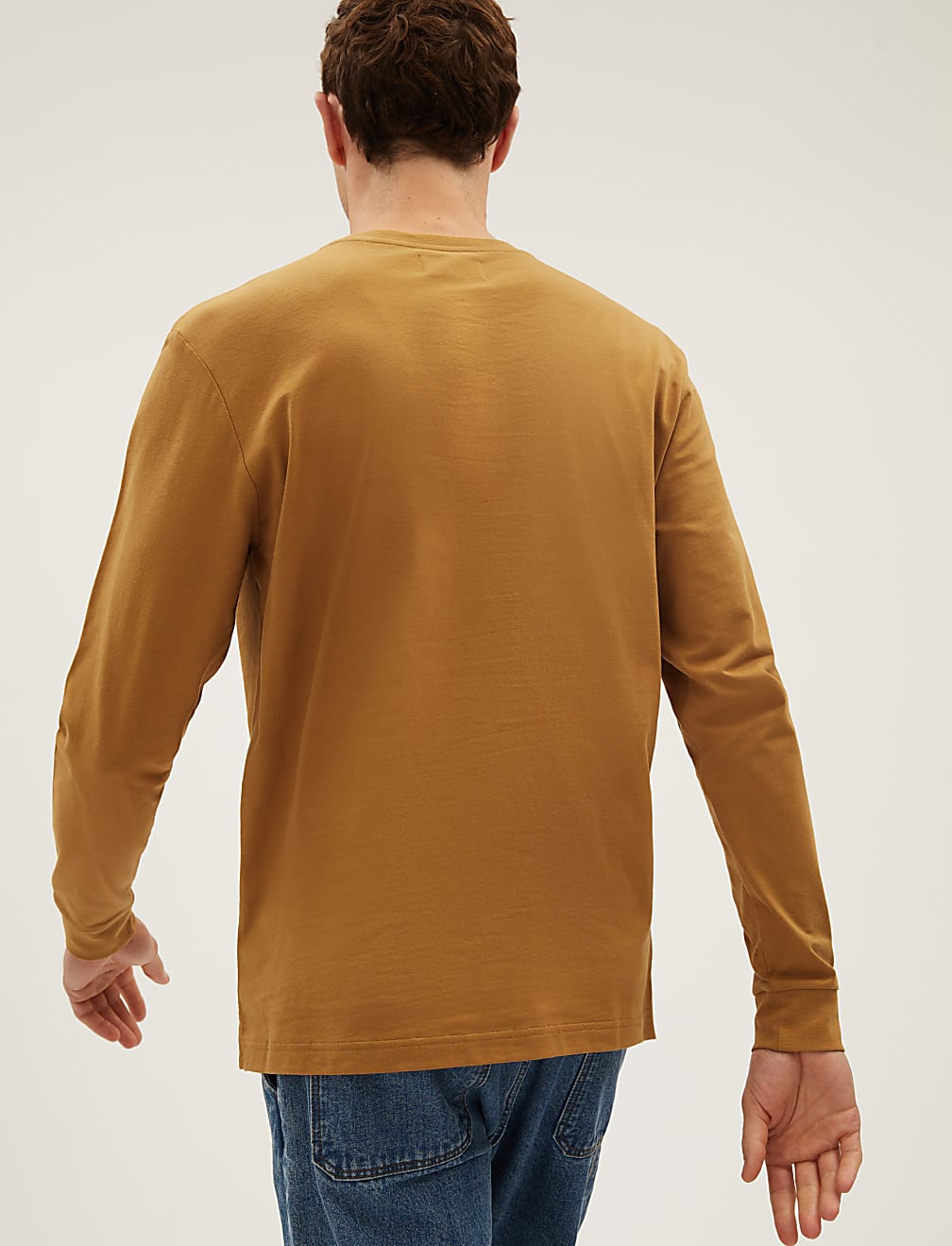 Pure Cotton Long Sleeve T-Shirt