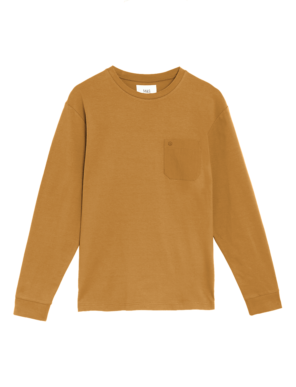 Pure Cotton Long Sleeve T-Shirt