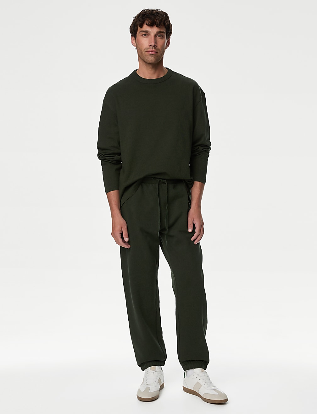 Pure Cotton Long Sleeve Oversized T-Shirt