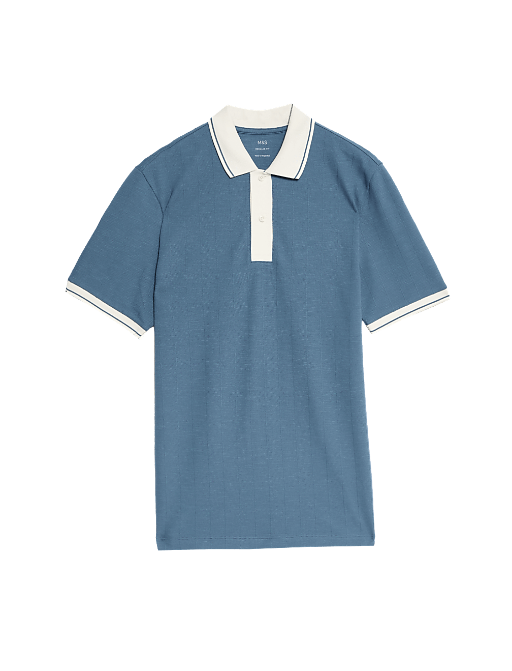 Cotton Rich Textured Polo Shirt