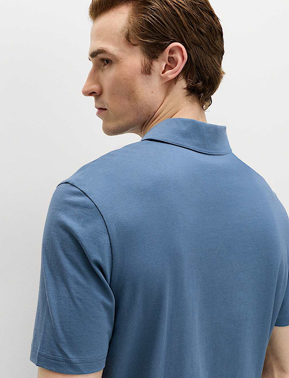 Pure Cotton Jersey Polo Shirt