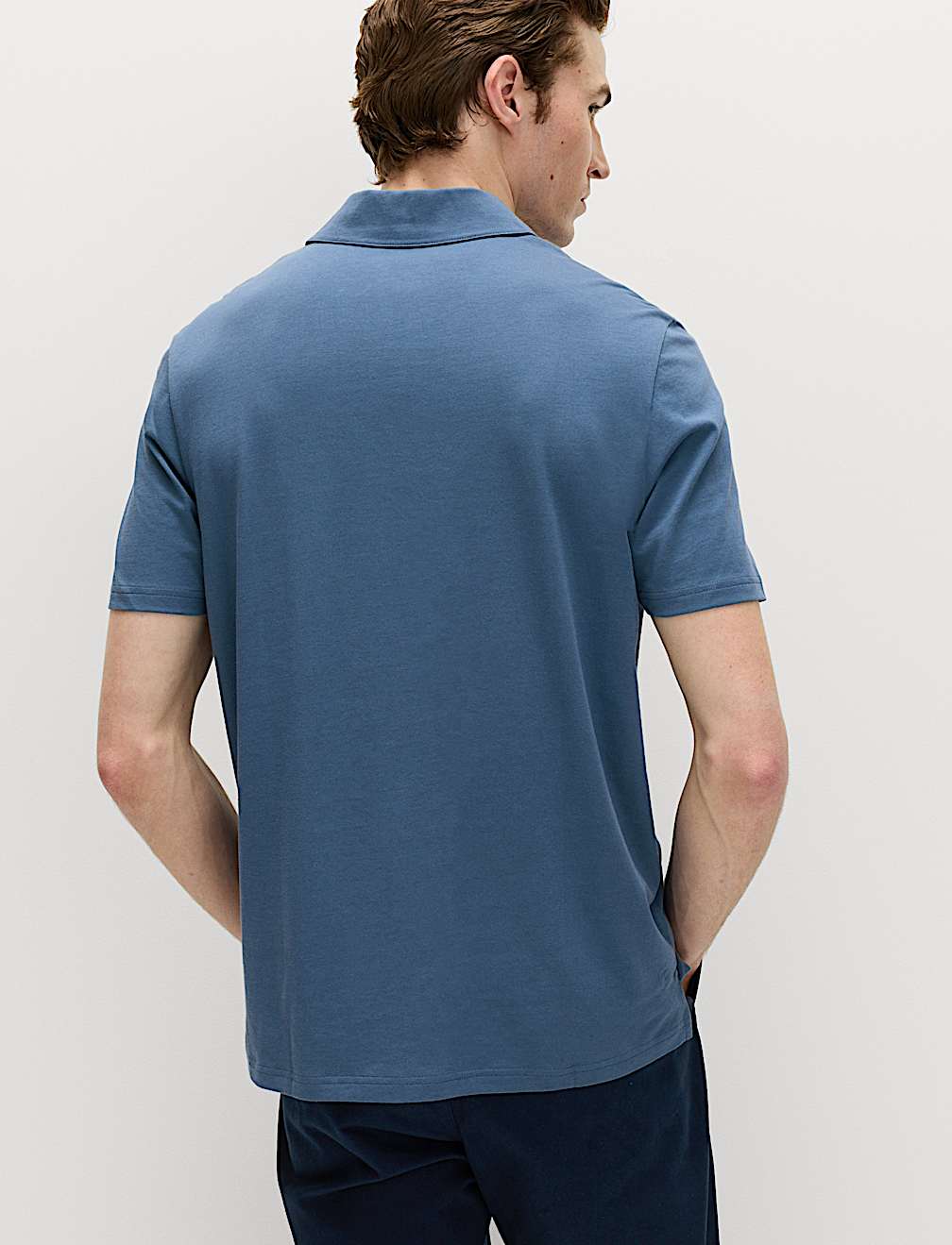 Pure Cotton Jersey Polo Shirt