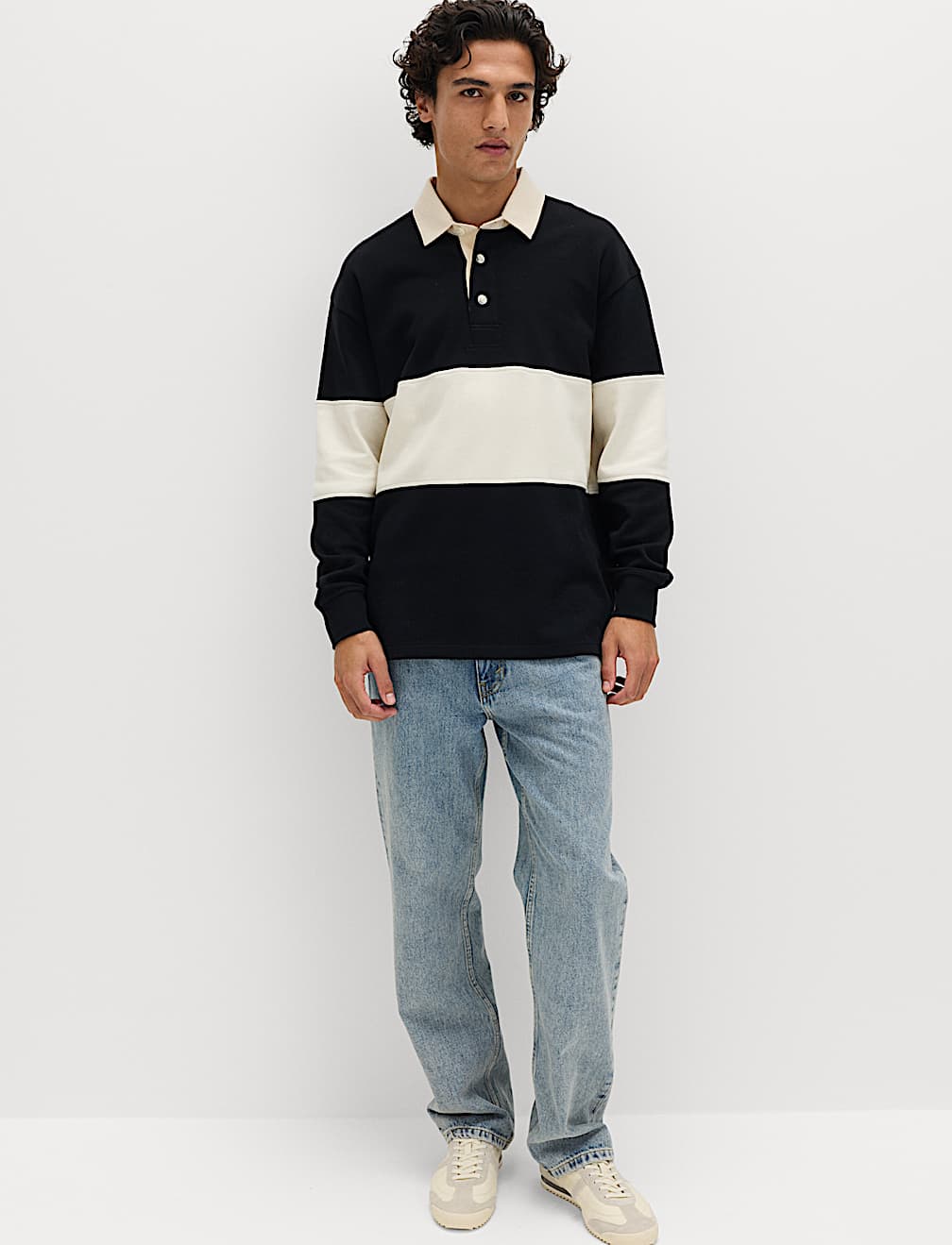 Cotton Rich Pique Rugby Shirt