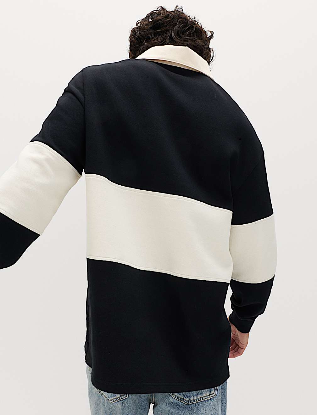 Cotton Rich Pique Rugby Shirt