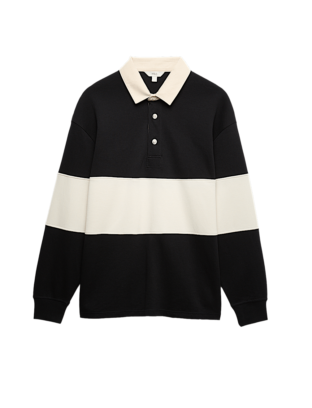 Cotton Rich Pique Rugby Shirt