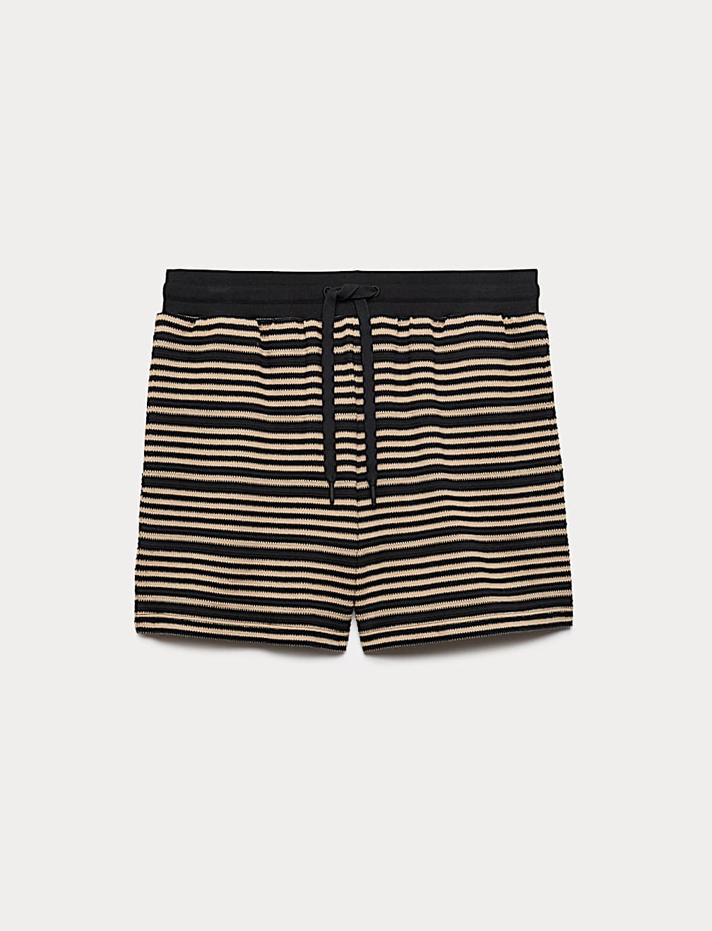 Cotton Rich Variegated Stripe Shorts
