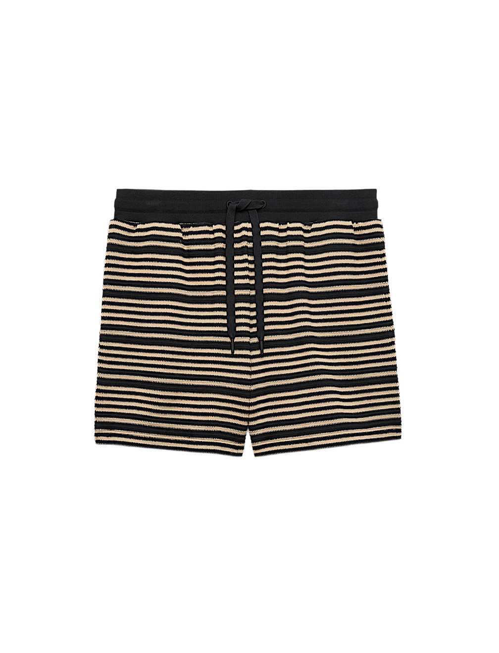Cotton Rich Variegated Stripe Shorts