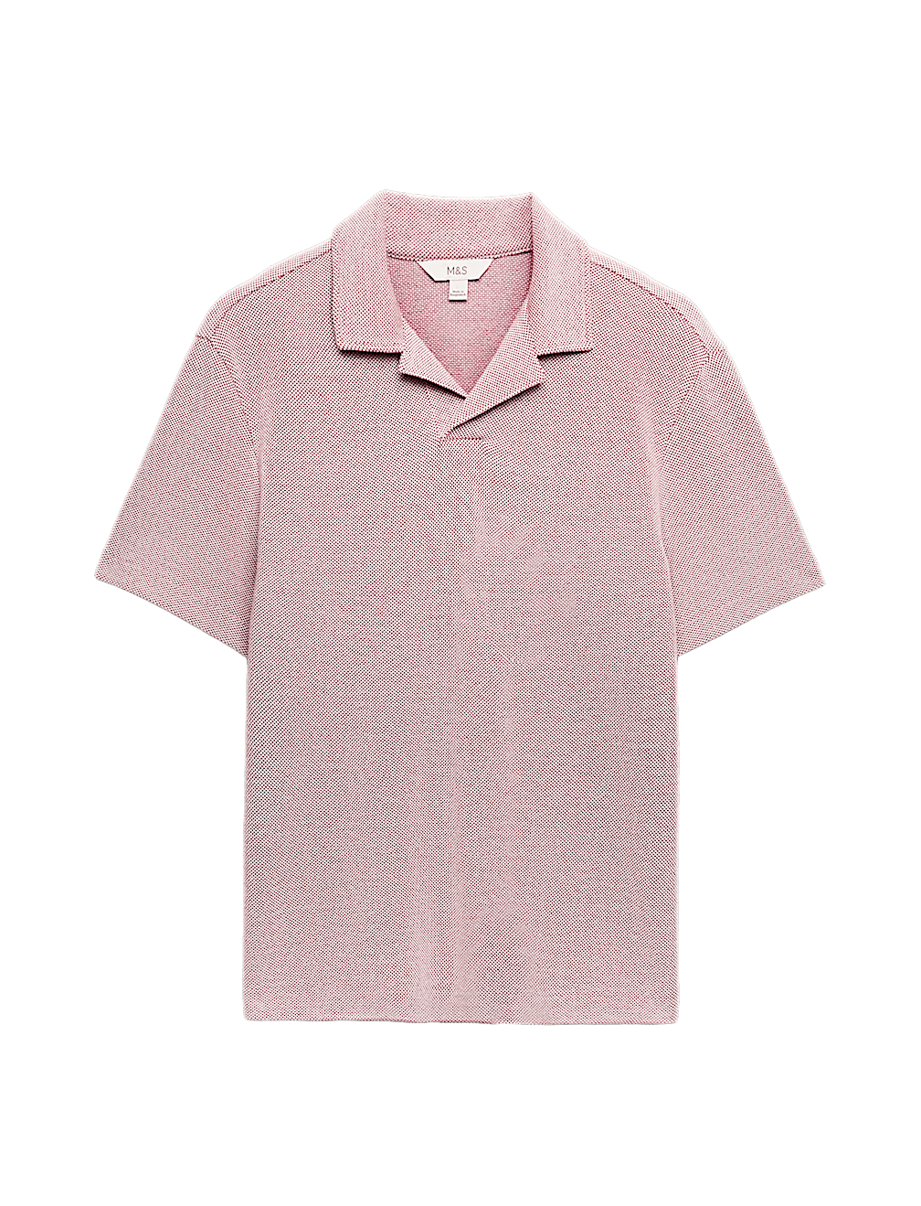 Relaxed Fit Pure Cotton Pique Polo Shirt