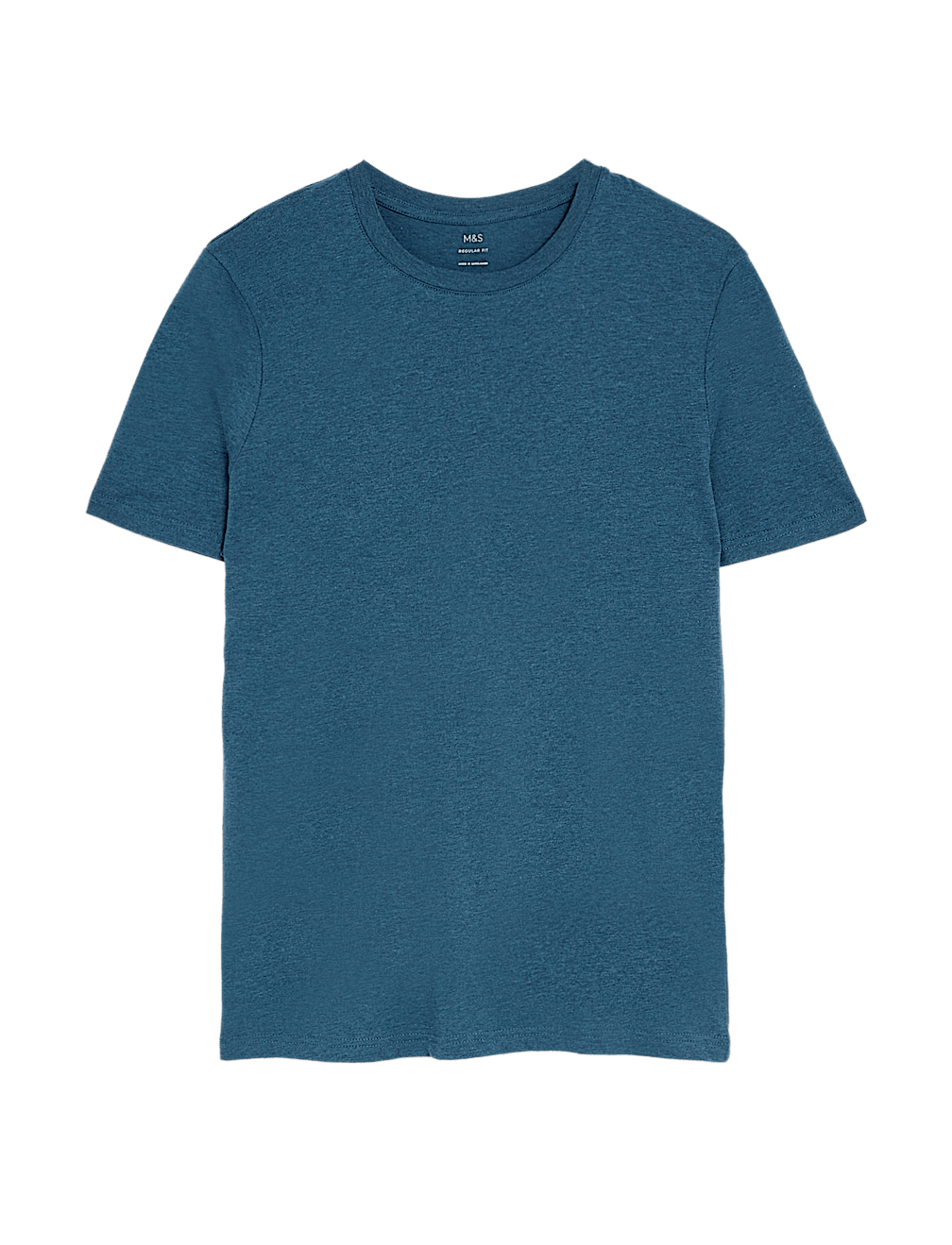 Pure Cotton Crew Neck T-Shirt