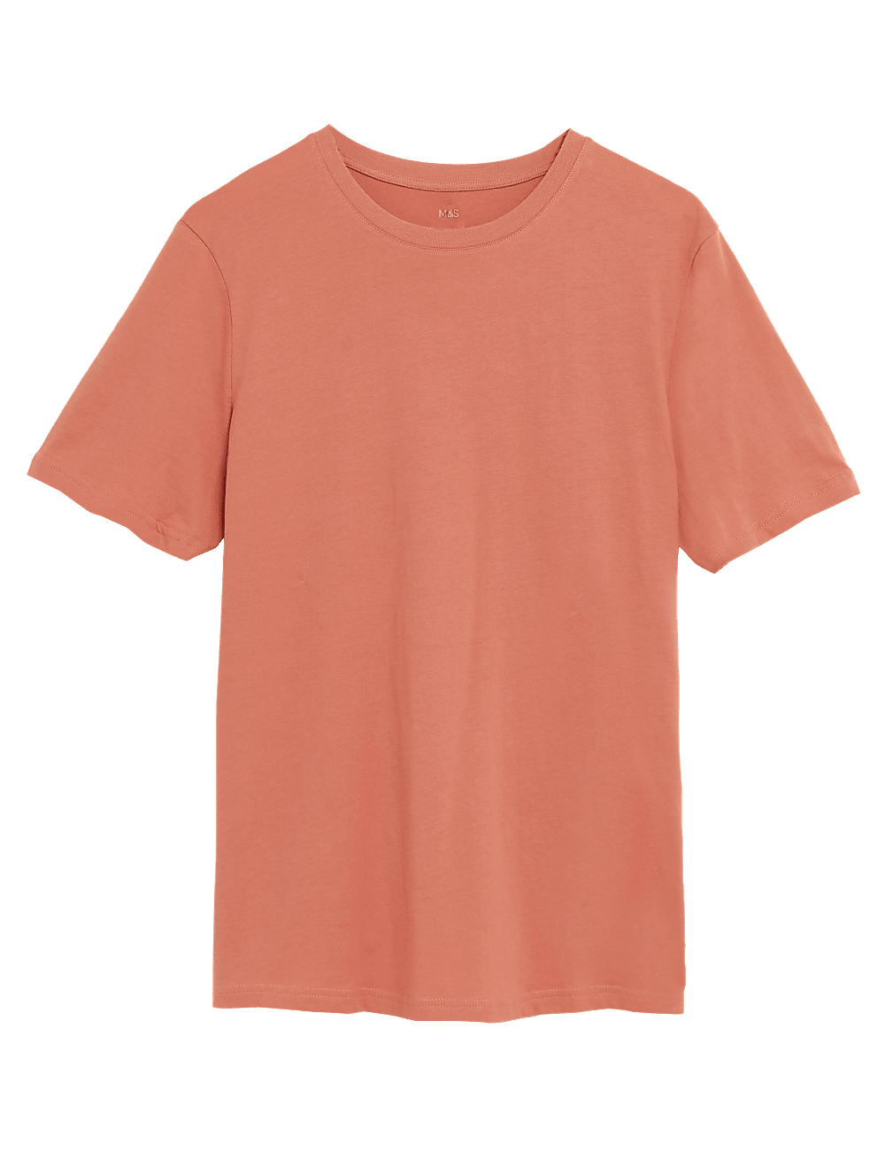 Pure Cotton Crew Neck T-Shirt
