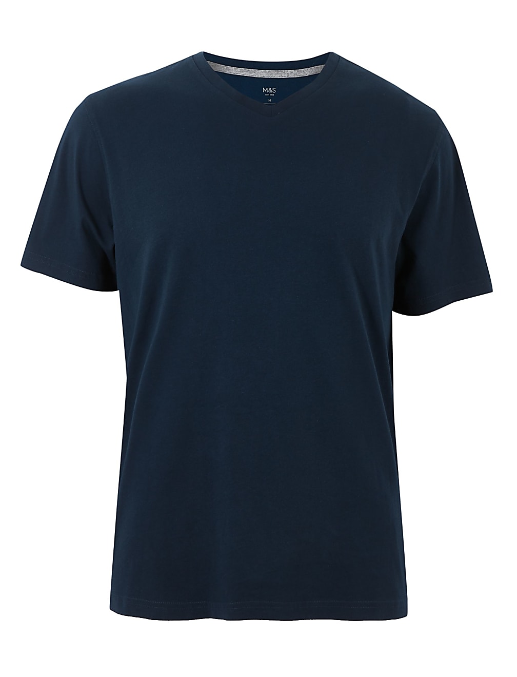 Pure Cotton V-Neck T-Shirt