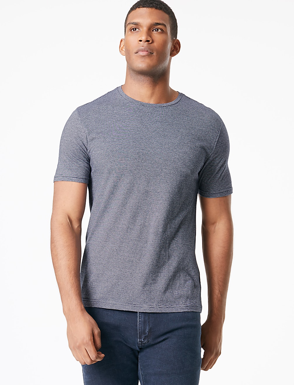 Cotton Striped T-Shirt