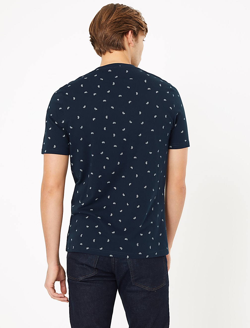 Bike Print T-Shirt