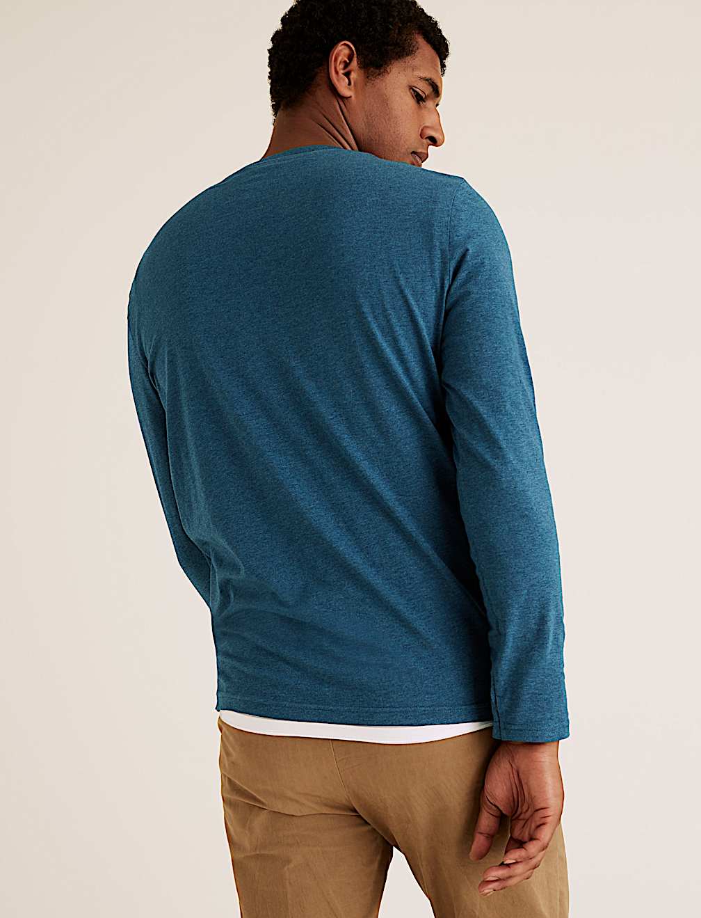 Pure Cotton Long Sleeve T-Shirt