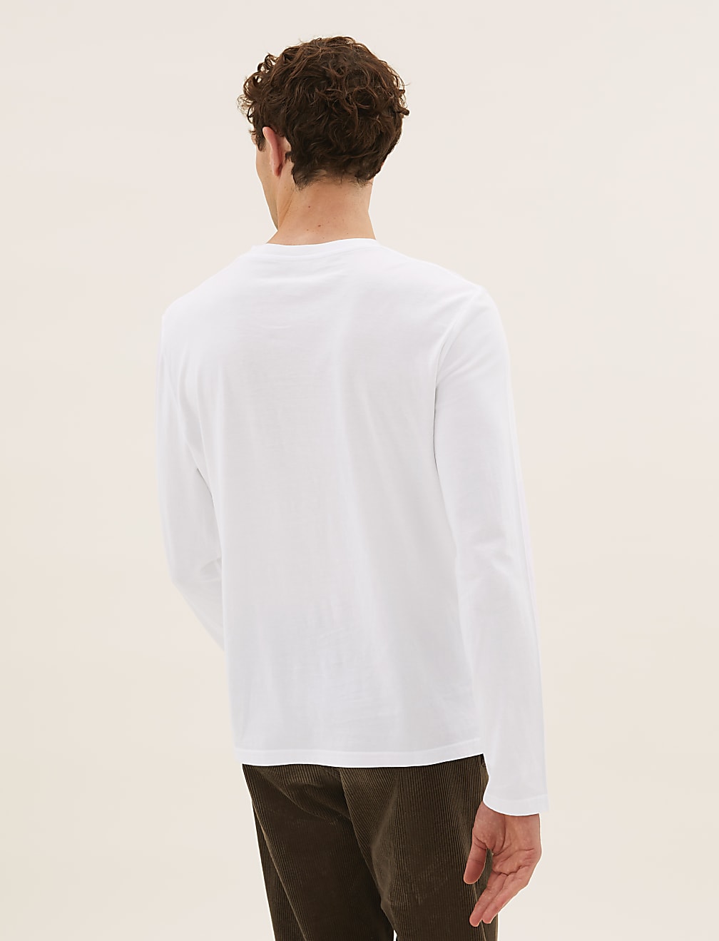 Pure Cotton Long Sleeve T-Shirt