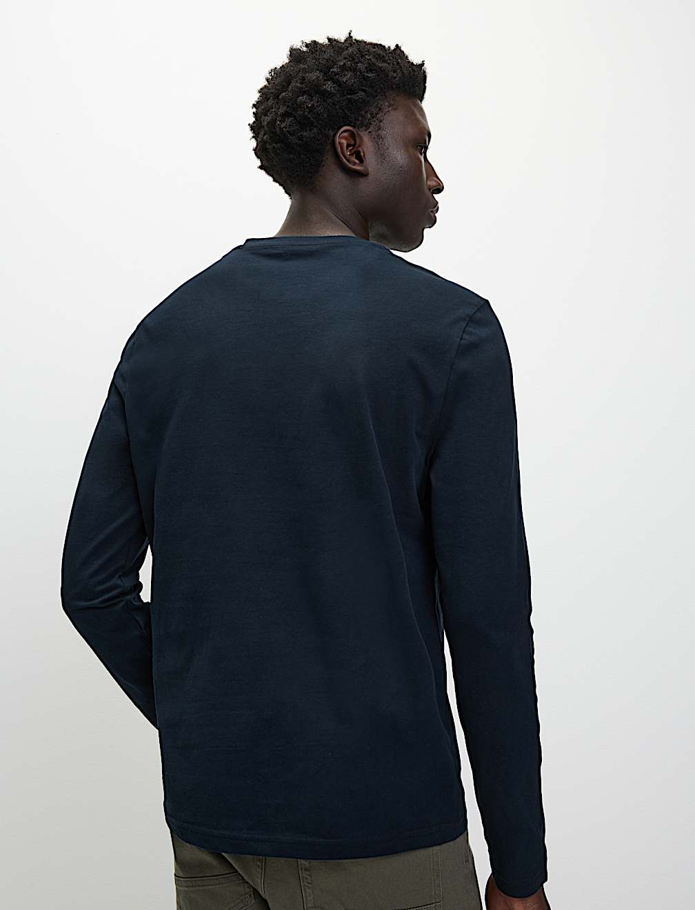 Pure Cotton Long Sleeve T-Shirt