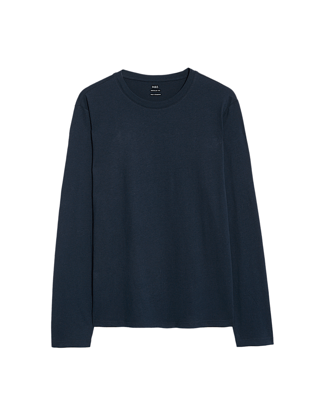 Pure Cotton Long Sleeve T-Shirt