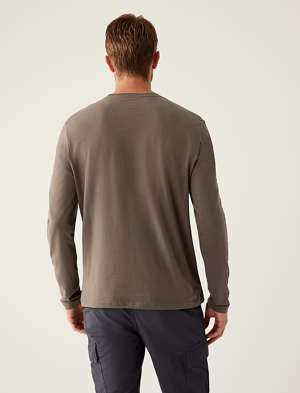 Pure Cotton Long Sleeve T-Shirt