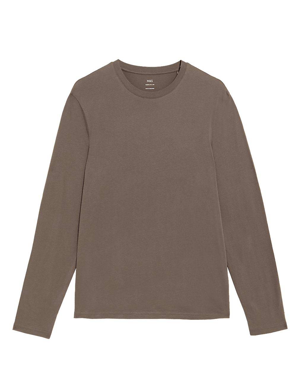 Pure Cotton Long Sleeve T-Shirt