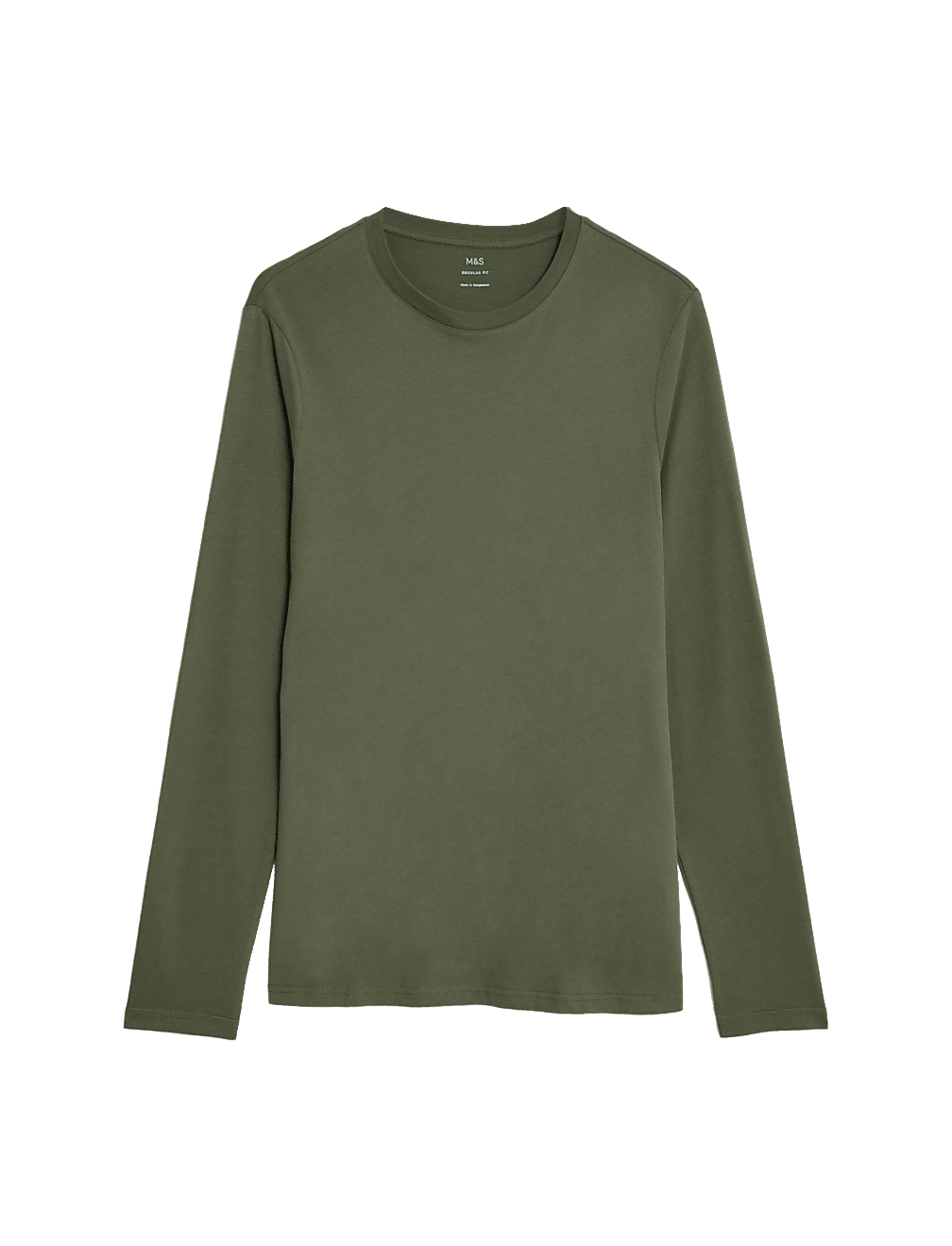 Pure Cotton Long Sleeve T-Shirt