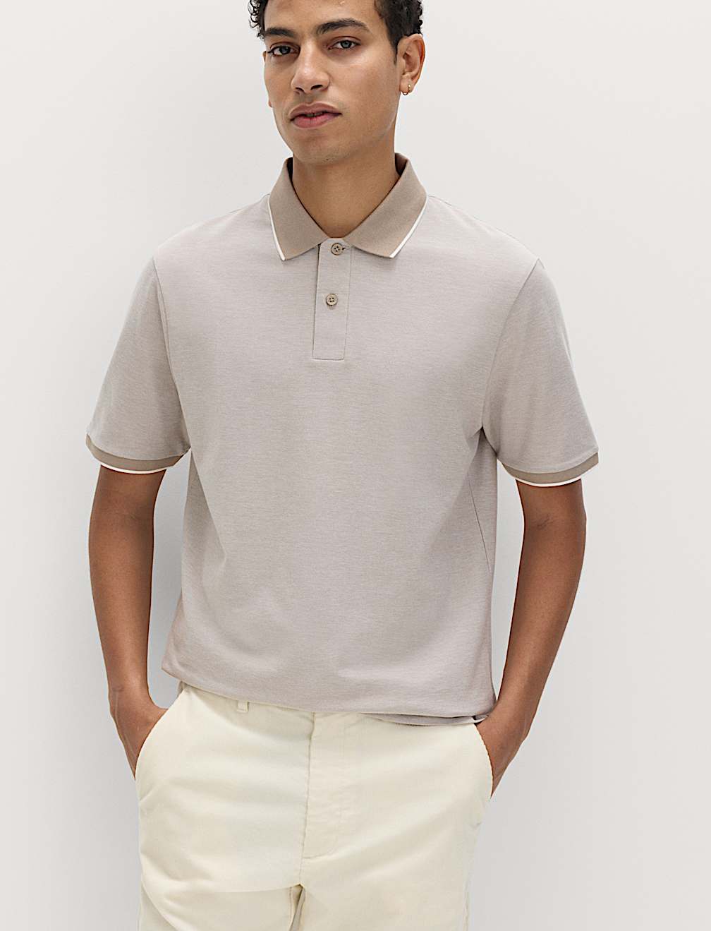 Ultimate Tipped Pique Polo Shirt