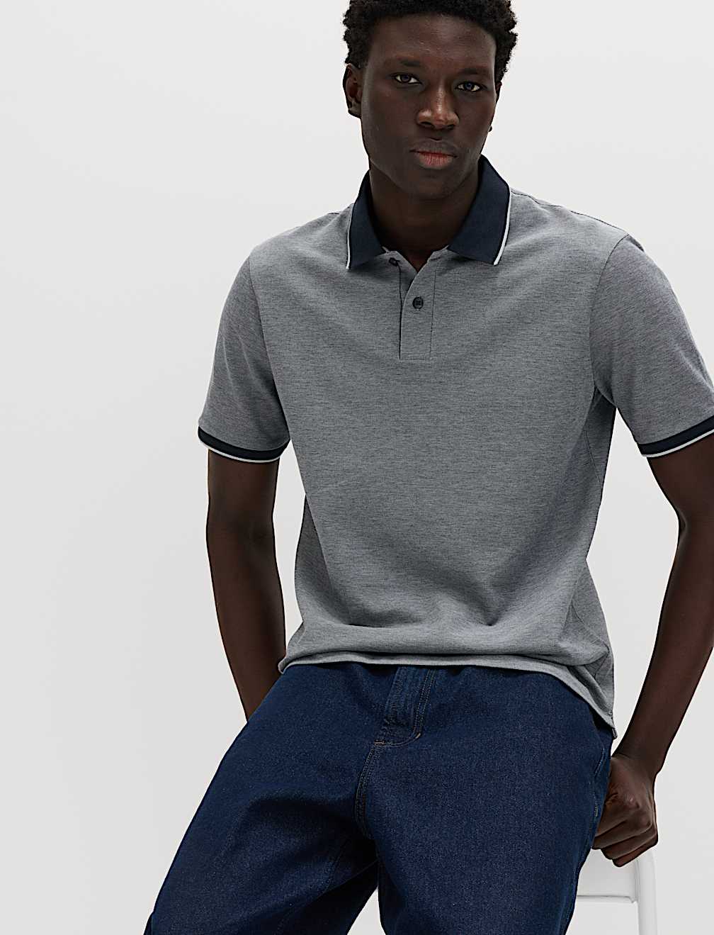 Ultimate Tipped Pique Polo Shirt