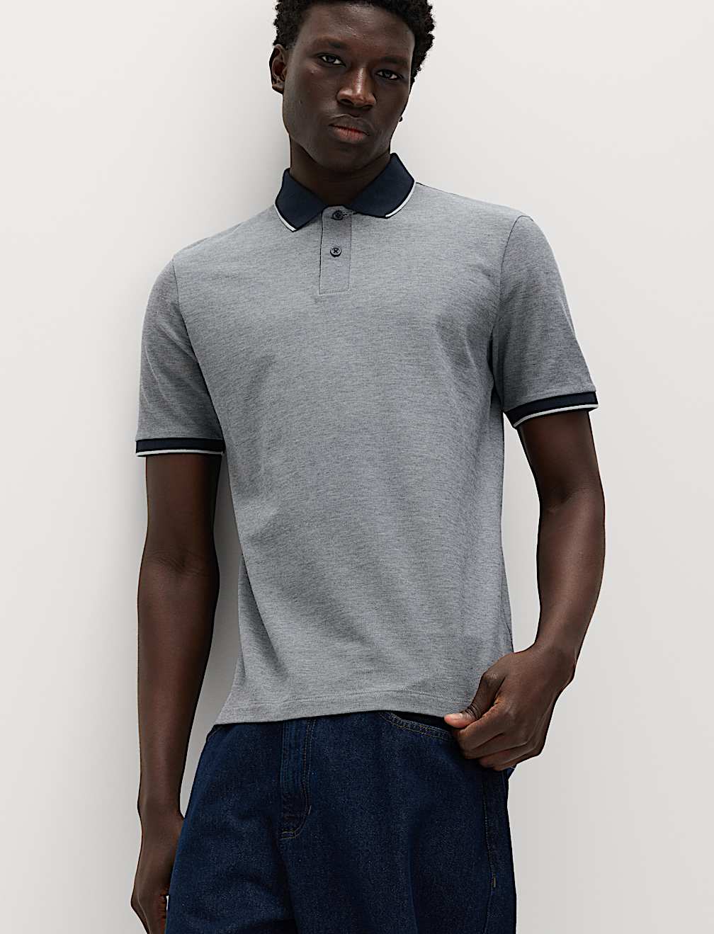 Ultimate Tipped Pique Polo Shirt