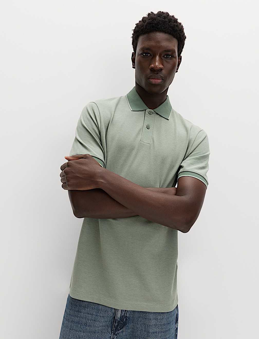 Ultimate Tipped Pique Polo Shirt