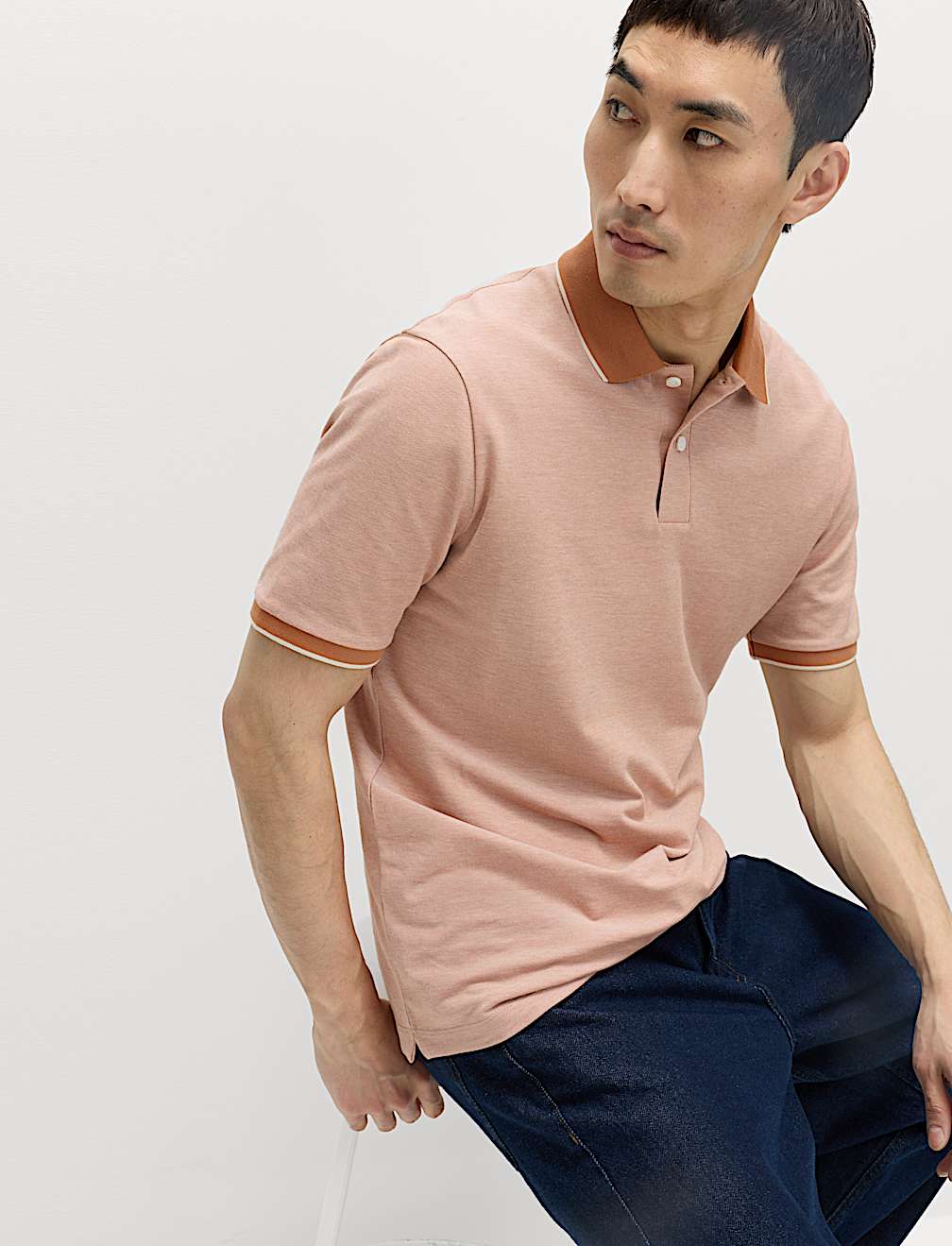 Ultimate Tipped Pique Polo Shirt