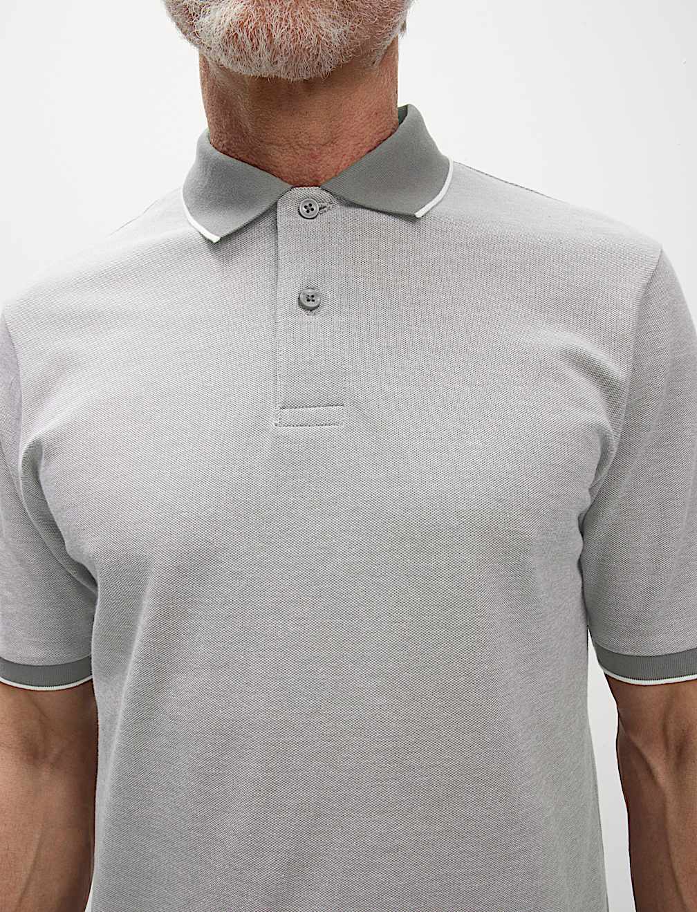 The Ultimate Tipped Pique Polo Shirt