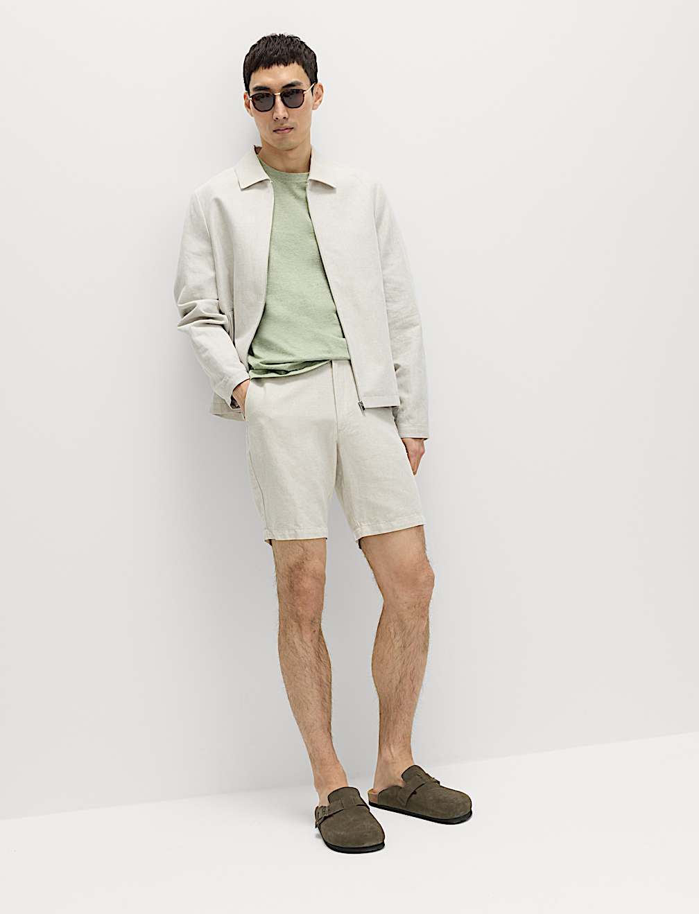 Regular Fit Pure Cotton Crew Neck T-Shirt