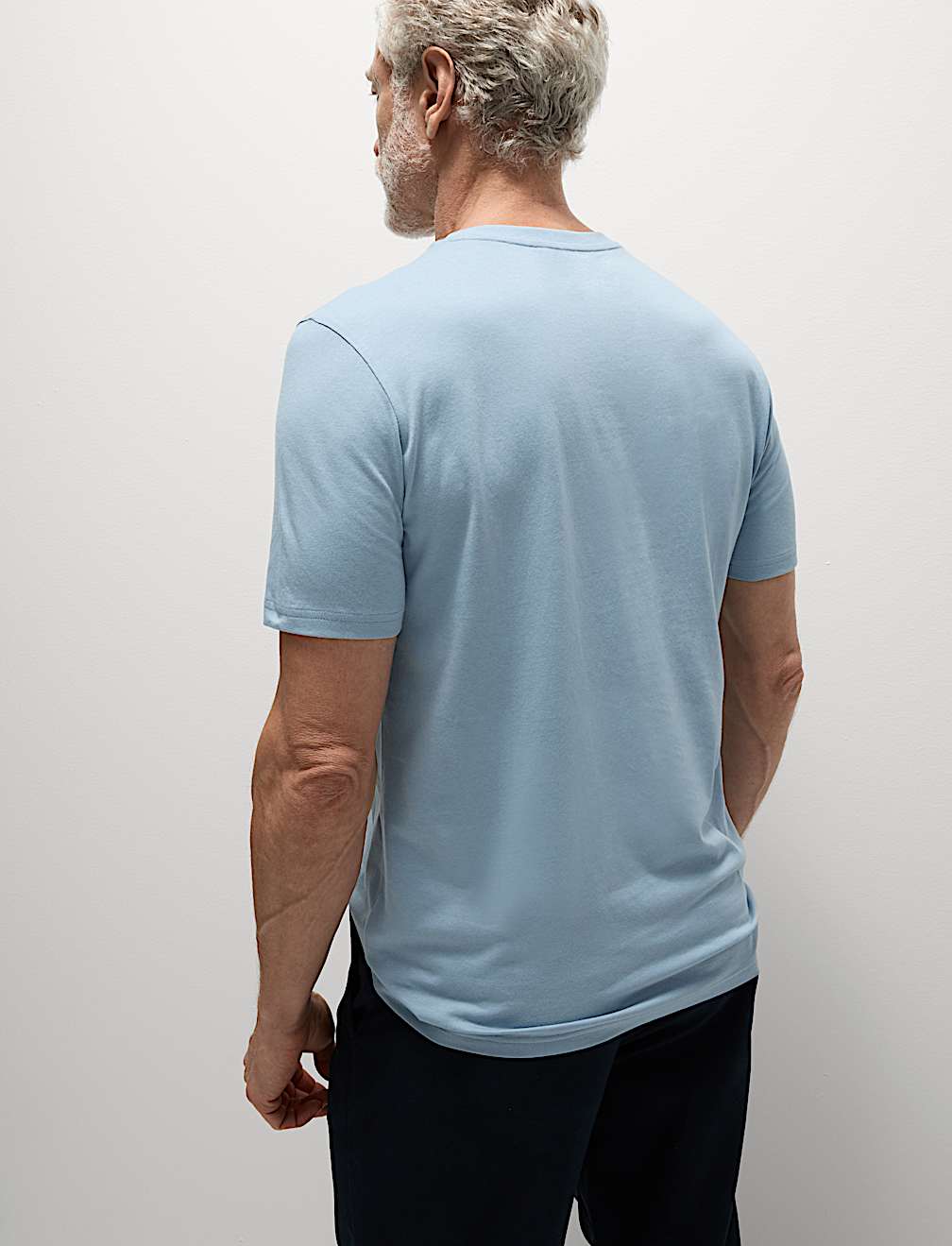Regular Fit Pure Cotton Crew Neck T-Shirt