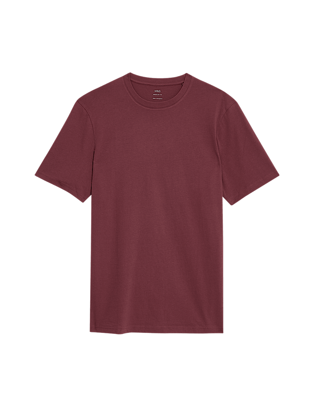 Regular Fit Pure Cotton Crew Neck T-Shirt